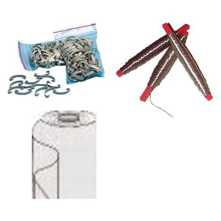 Kløtzel, bindetråd, clips mm