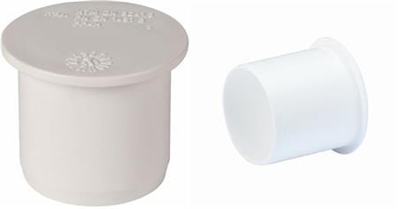 Afløb hvid prop