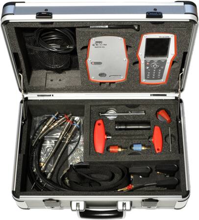 Måleinstrument for gennemstrømning og trykregulering