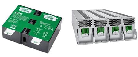 Udskiftningsbatterier