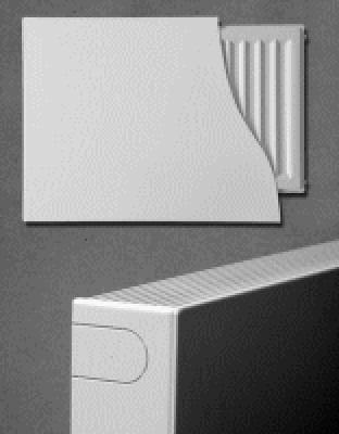 Glasfront El radiator