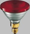 Infrarød lampe
