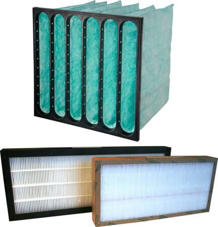 Filtre til komfort- og industriventilation