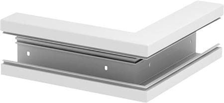 Udvendig hjørne til installationskanal