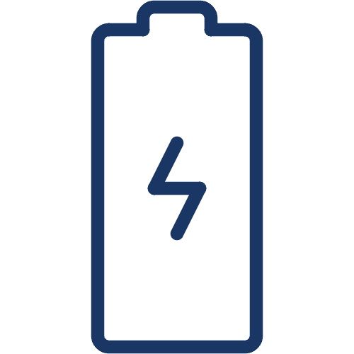 Batterier, opladere og netledninger