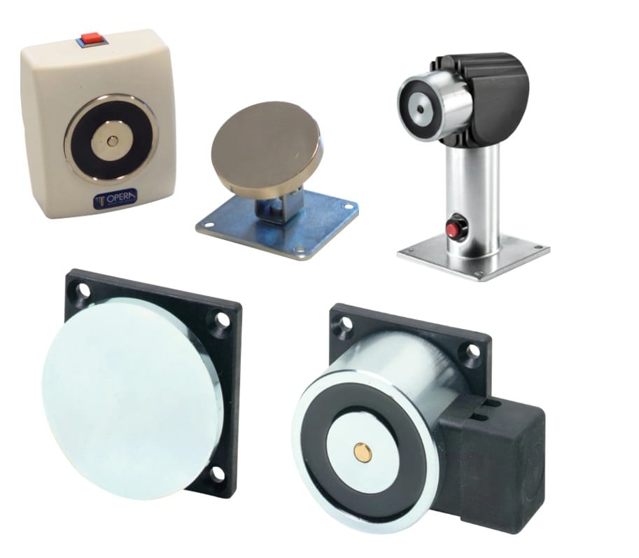 Holdemagnet for dørlukkesystem
